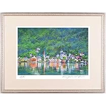 オーストリア　ハルシュタット市 水彩画　SHO オーストリア ハルシュタット市 水彩画 SHO オーストリア